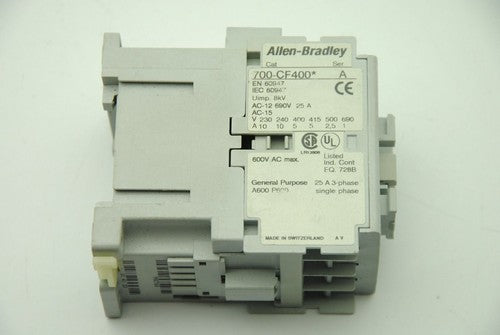 ALLEN BRADLEY 700-CF400 Ser. A, Contactor