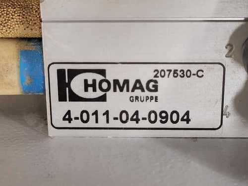 Weeke Homag Gang Drill Mill CNC Router Head 19 Spindle, Slitter, 3 Horizontal