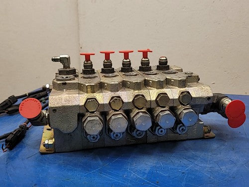 Parker Pulsar VPL Series Hydraulic Valve Manifold Block Solenoid Stack 5 Way A
