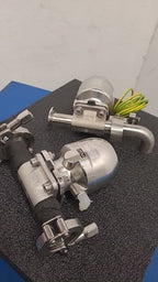 GEMU 650 Pneumatic Diaphragm Valve DN20 PN16 EPDM Stainless Steel Lot of 2x