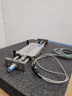Festo DPZ-25-100-P-A 32705 Pneumatic Linear Air Cylinder Actuator w/ Sensors