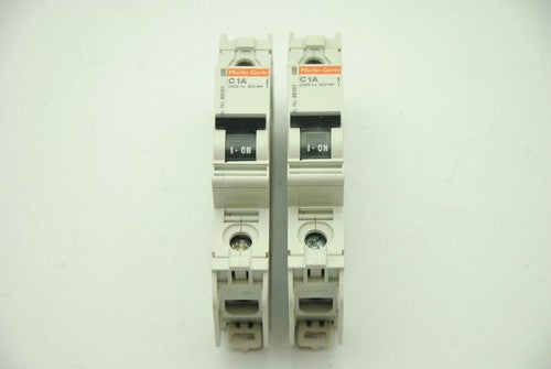 Merlin Gerin C1A Multi9 C60, 1-Pole Circuit Breaker, Lot of 2