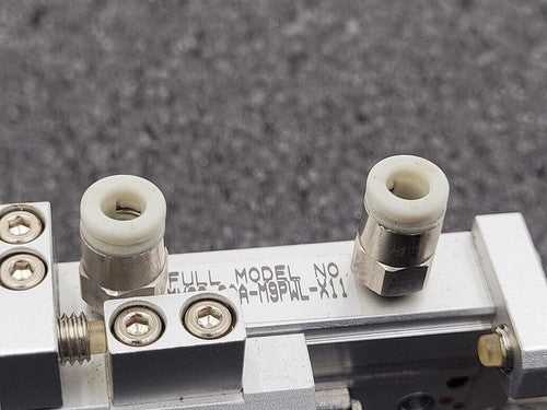 SMC MXS6-20 Pneumatic Dual Rod Cylinder Slide D-F9PW Sensors MXS6-20A-M9PWL-X11
