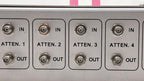 JFW 50PA-128-04 Programmable 4x Attenuator 200Mhz-6Ghz 0-95dB 19" Rack Mount