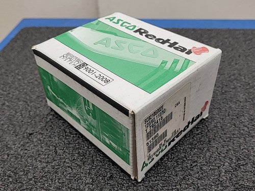 ASCO RedHat SC8210G002E Solenoid Valve 1/2" NPT Brass Coil 120VAC 302273-E
