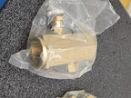 Pneu-Trol Deltrol F-35B Brass Flow Control Needle Valve Fluid Regulator Lot of 2