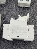 Lot of 8 ETI Fuse Holder EFD 10 1p 10 x 38 002540001 DIN Rail 3, 2 and 1 Unit