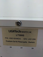 LIGHTech Fiberoptics LT3000 Custom 5x18 Fiberoptic Switch XN518XMDG