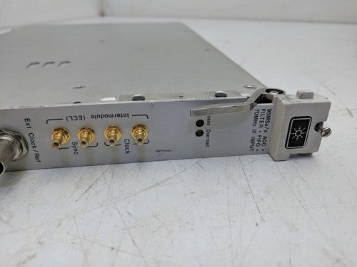 HP Agilent E1439C 95 MSa/s Digitizer ADC DSP Memory 70MHz IF Input FIFO Opt 288