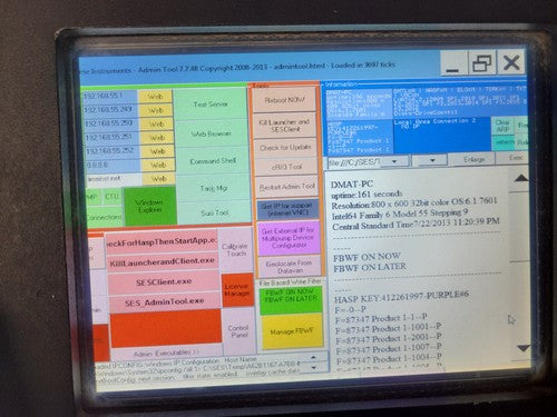 Lime Instruments DMAT 8" Color Touchscreen Blender Control HMI NI sbRIO-9265