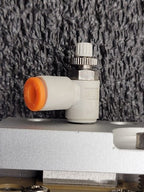 SMC MXP16-30 100PSI Linear Slide Guide Cylinder w/ D-M9N Sensors, Stops