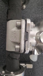 GEMU 650 Pneumatic Diaphragm Valve DN20 PN16 EPDM Stainless Steel Lot of 2x