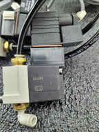 Thomas Picolino VTE3 Rotary Vane Vacuum Pump Compressor 230VAC 1PH w/ 4 Valves