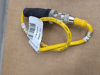 LOT Banner MQDC-415 RA M12 Connector Cable Cordset 26848 Euro Style Quick Barrel