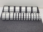 Lot of 20  ETI Fuse Holder EFD 10 1p 10 x 38 002540001 DIN Rail 3, 2 and 1 Unit