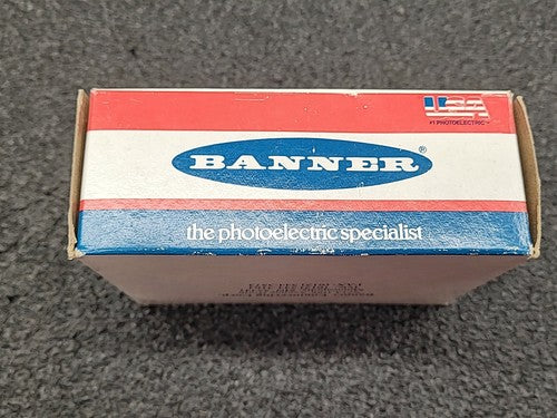 Banner Engineering Omni-Beam OSBF Photoelectric Sensor Head 27083 Glass Fiber