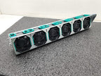 Intel Server 6x Cooling Fan Assembly H18835-003 Nidec V60E12BS1B5 S2600WT Pull