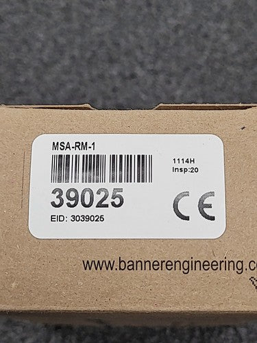 Banner Engineering MSA-RM-1 Relay Module 39025 Mini Micro Screen Replacement