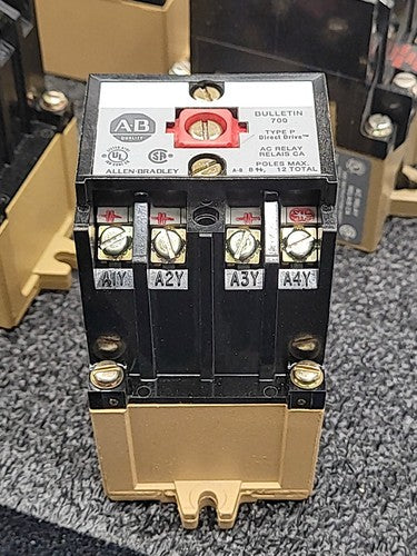 Allen Bradley Bulletin 700 AC Relay Lot PKB40 Pneumatic Time Delay Jumper Kits