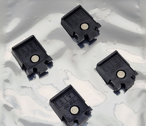 Set of 4 HP 5060-0767 Old Style Test Equipment Feet Original OEM Black