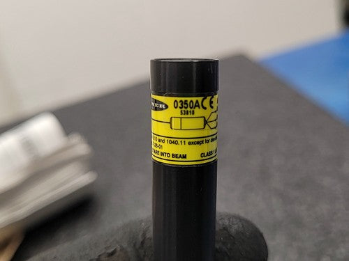 Banner Engineering M126E1LDQ 53810 M12 Class 1 Laser Emitter Source 53810