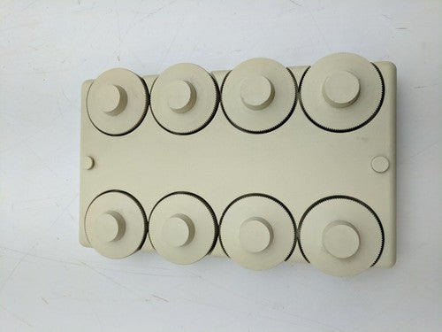 Vintage Hewlett Packard A4362A 8x 8 Dial Knob Box Computer Interface Controller