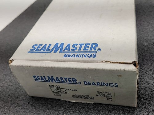 SealMaster MP-23 Gold Line Standard Bearing 1-7/16" Bore, 2-1/8" Base to Center