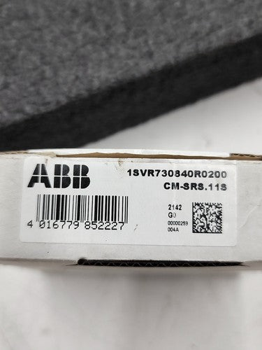 ABB CM-SRS.11S RMS Current Monitoring Relay 1SVR730840R0200 DIN Rail Mount
