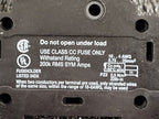Lot of 8x Phoenix Contact UK 10,3-CC DIN Rail Fuse Holder w/ Indicator Class CC