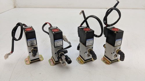 Koganei SV200E1-11-L-SR 24VDC Vacuum Valve 6mm Connectors -14PSI - Lot of 4