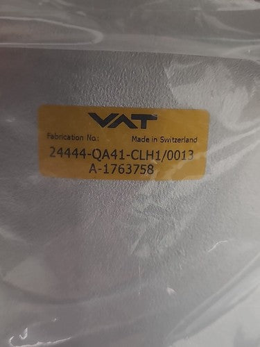 VAT 24444-QA41-CLH1/0013 Vacuum Angle Valve Pneumatic A-1763758 Switzerland
