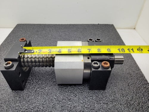 Ball Screw 3.5" travel 0.37" Pitch 1" input shaft 1.5" major Diameter Heavy Duty
