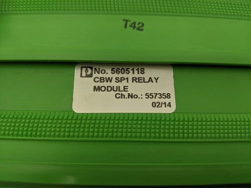 Phoenix Contact CBW SP1 Relay Module 5605118 557358 Omron G5LE-14 10x 24VDC