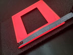 Wafer Inspection High Intensity Compact RED LED Light Illuminator 24VDC Square