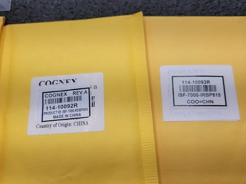 Cognex InSight 7000 Vision System Components Kit DMLA HPIT DLCOV Parts Lot