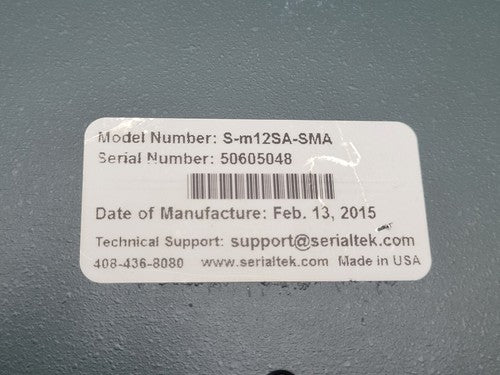 SerialTek 12GB SAS Splitter S-M12SA-SMA Working Pull Includes power supply