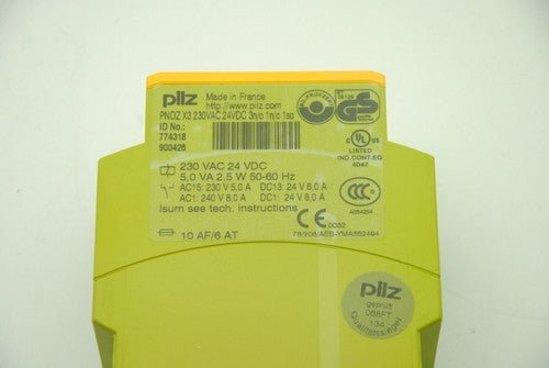 PILZ PN0Z X9 Safety Relay 200-230 VAC 24VDC