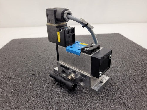 Festo Pneumatic Valve Block MN1H-5/2-D-1-FR-S-C -13 to 240 psi INPUT 159716