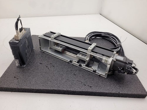 Mitsubishi 200W Servo Adjustable Width Control System HF-KP23 + MR-J3-20A Unit B