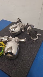 GEMU 650 Pneumatic Diaphragm Valve DN20 PN16 EPDM Stainless Steel Lot of 2x