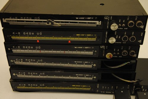 Minitron Air Gauge Co. Lot (6) 81-MT Controller Units w/ (2) AEC-247 Converters