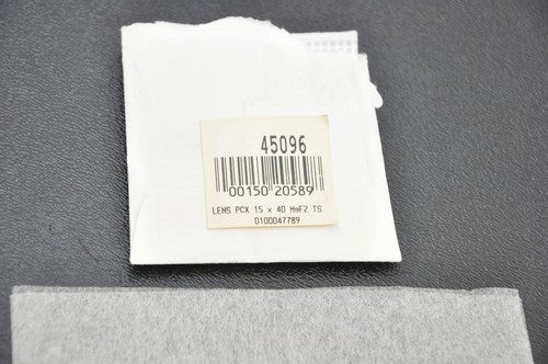 Edmund Optics 45096 NT45-096 Plano-Convex Lens 15.0mm Dia x 40mm FL MgF2 Coating