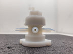 lot of 2 Furon High Purity Valve 1108555 + 1108547  1/4" Pneumatically Actuated