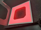 Wafer Inspection High Intensity Compact RED LED Light Illuminator 24VDC 210mm³