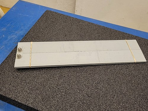 Pair Watlow Strip Band Plate Heater Heating Element Type M V460 1500W 16"x4"