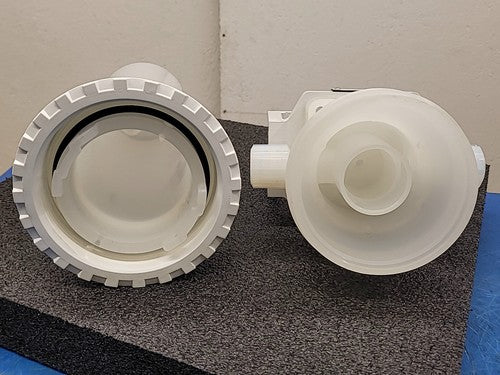 Entegris Chemlock PP Filter Housing YY66B1280 Polypropylene 11" BOWL 1/2"FLARE
