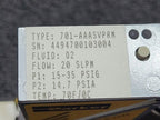 Parker Porter Digital Mass Flow Controller 701-AAASVPRM O2 Oxygen 20 SLPM VCR M