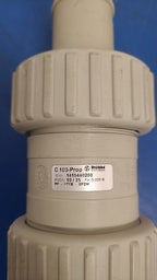 Stubbe FA15-05518 DN25 1" Plastic Ball Valve PP PTFE EPDM Adjustable Handle