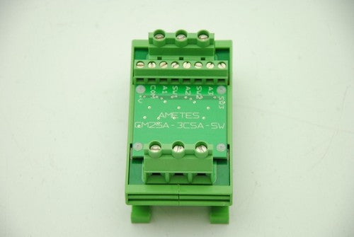 Ametes CM-25A-3CSA-SW 3-Channel Current Monitor, DIN Mount