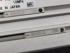 SMC MSQB10AX-X204 Pinion Rotary Actuator Pneumatic Cylinder Table D-M9N Sensors